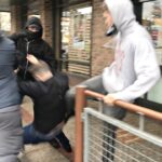 Tommy Robinson ambushed and attacked by ANTIFA