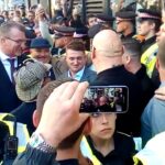 Tommy Robinson mobbed by patriots as he leaves The Old Bailey Court