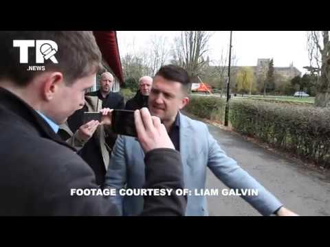 Tommy Robinson AMBUSHED by the MSM to comment on NEW ZEALAND attacks