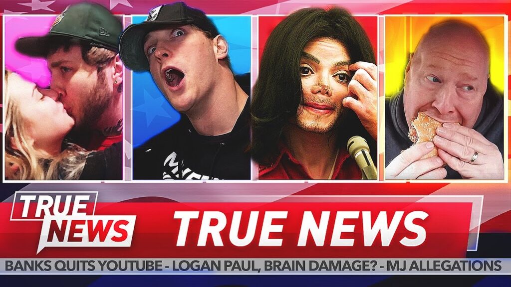 TRUE NEWS! – Logan Paul Brain Damage – MJ Allegations – New Food Reviewer
