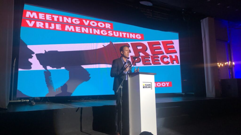 Tommy Robinson: Free Speech Conference Belgium