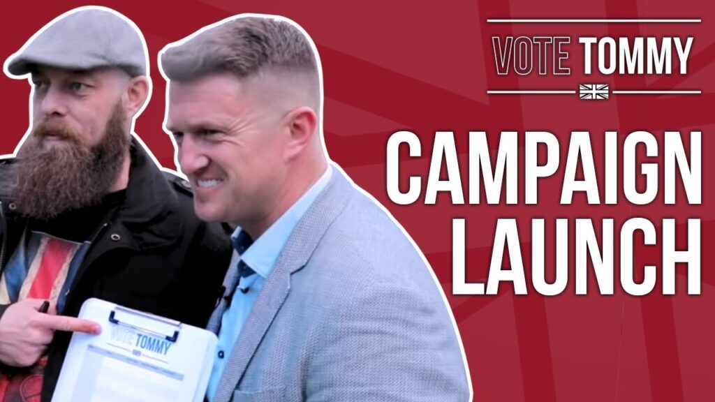 Tommy Robinson MEP Campaign Launch – Uniting the Working Class!