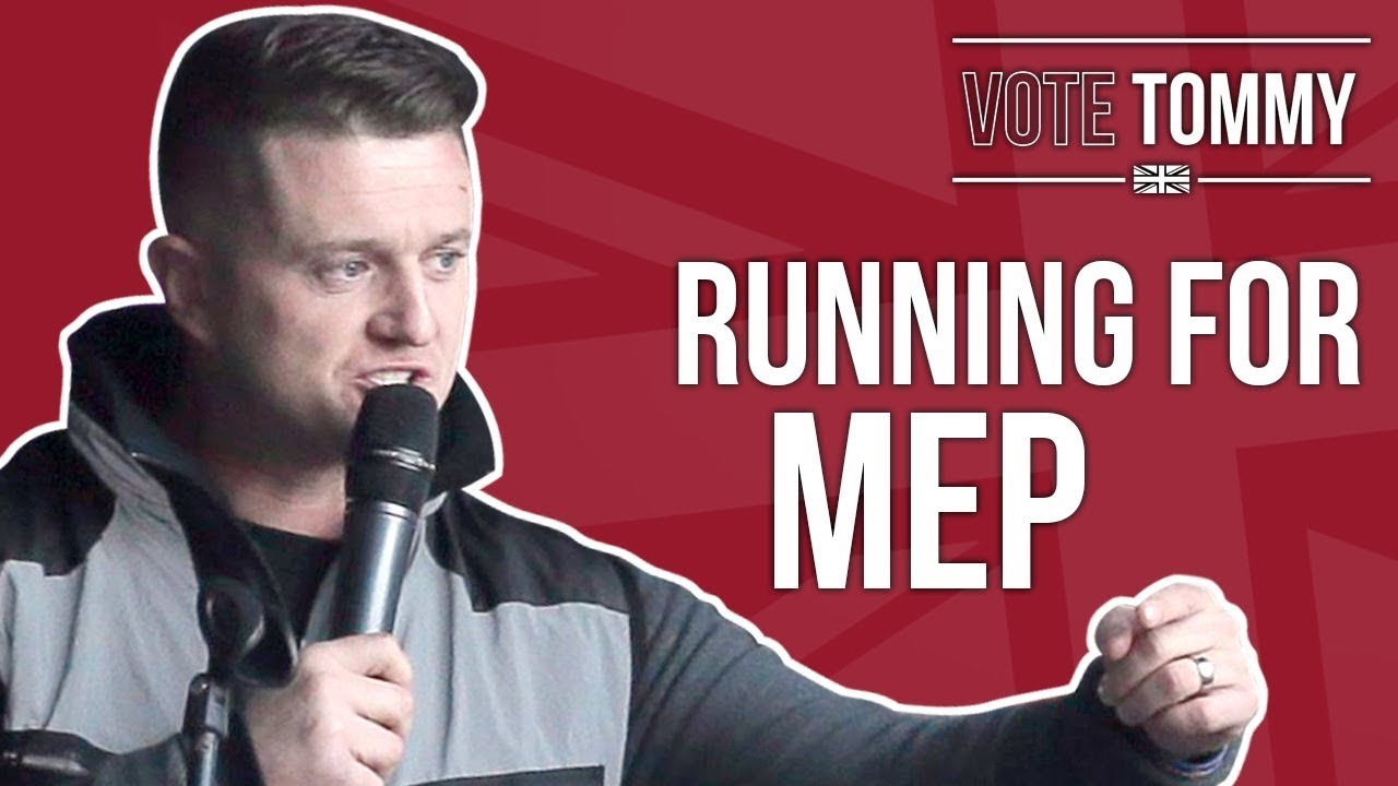 Vote Tommy Robinson for MEP in North West England, May 23rd!