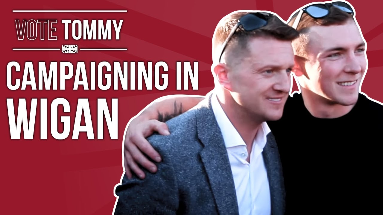 You must see this – Tommy Robinson in Wigan