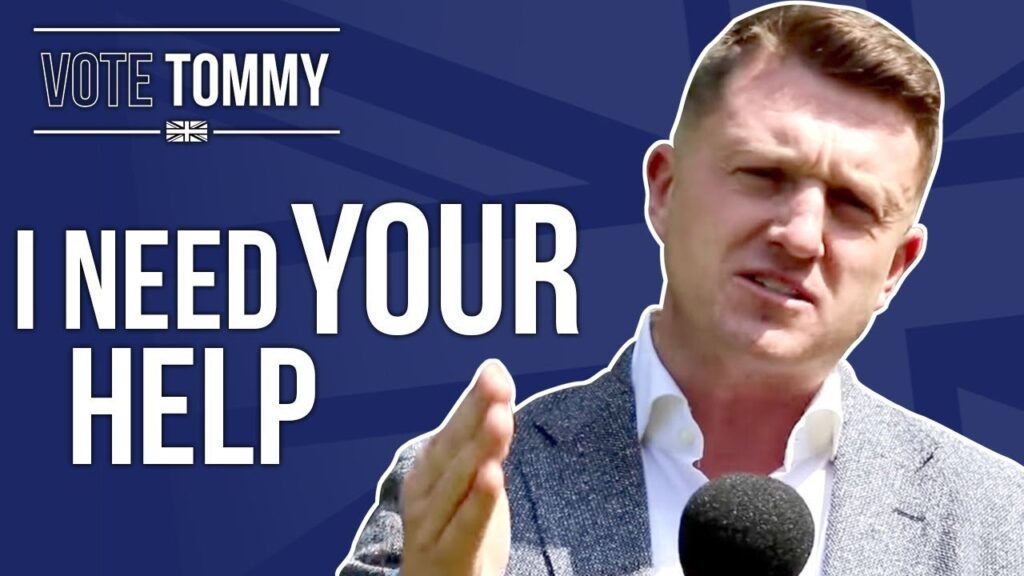 Tommy Robinson NEEDS your help