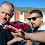 Locals support Tommy Robinson but Establishment PAID thugs oppose him