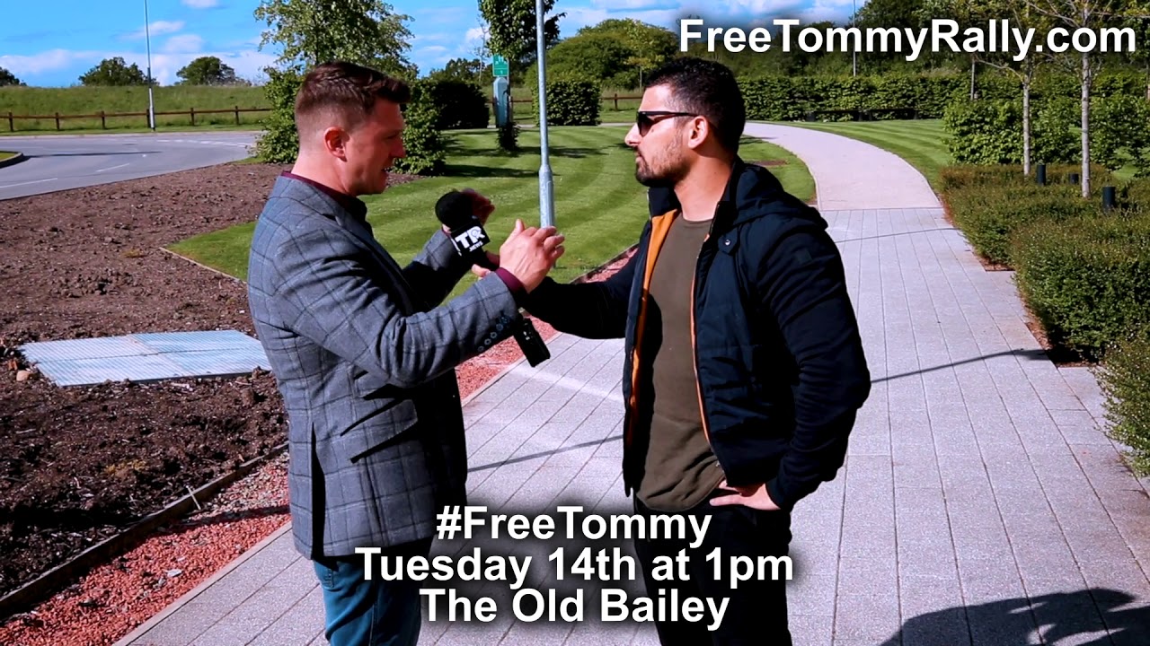Join Tommy BACK IN COURT: #FreeTommy Rally THIS week