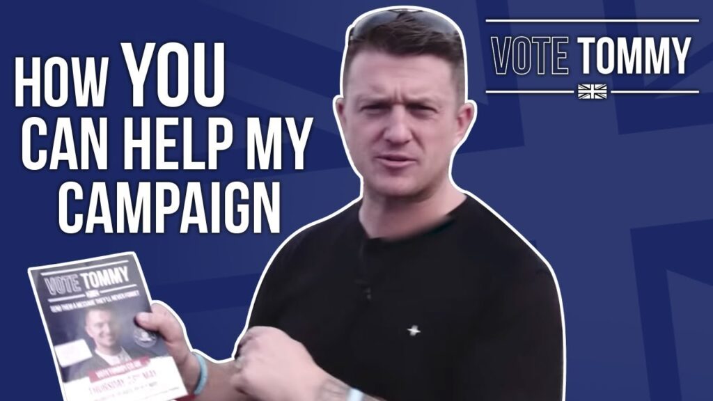 How YOU can help Tommy Robinson become a MEP
