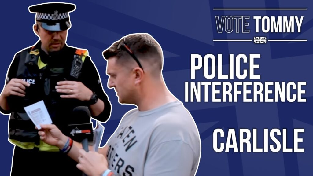 Tommy Robinson MEP Campaign in Carlisle