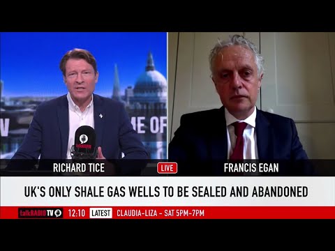 Remaining UK Shale Gas Wells to be Plugged with Concrete? | Richard Tice on talkRADIO | 13/02/2022