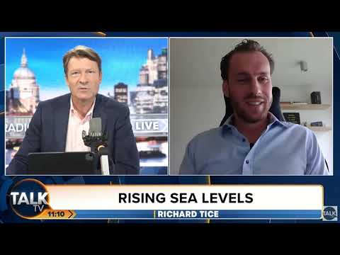 Climate Sanity: Rising Sea Levels with Joakim Book | Richard Tice on Talk TV 03/07/2022