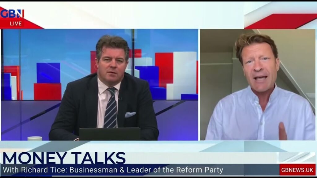 Richard Tice on GB News discussing our new Emergency Energy Plan