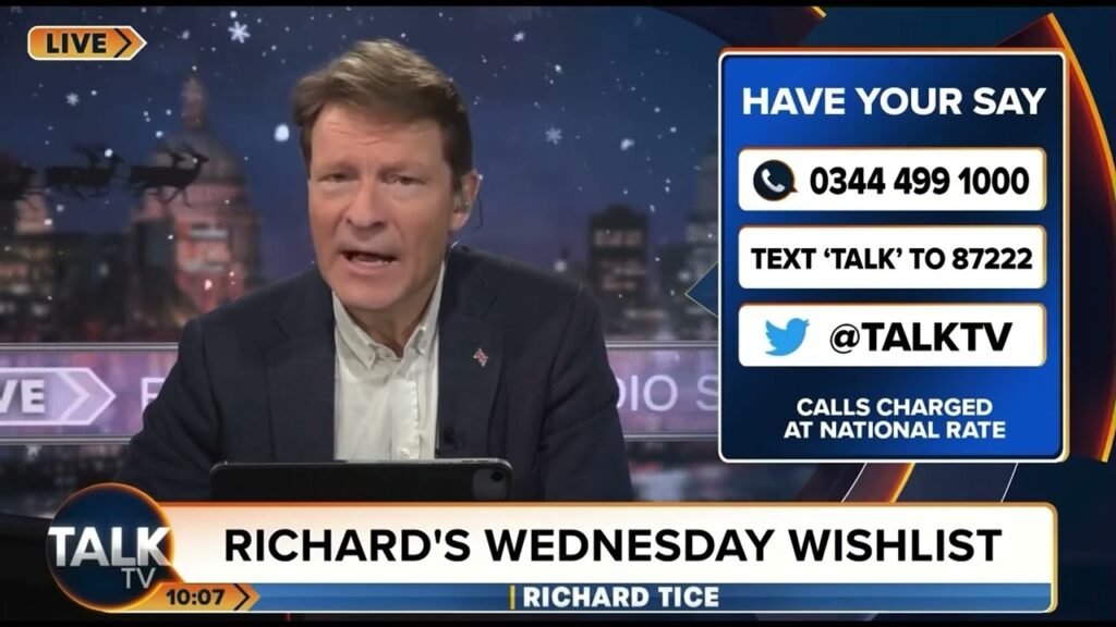 Wednesday Wishlist | Richard’s 2023 Wishlist | Talk TV | 28th December 2022