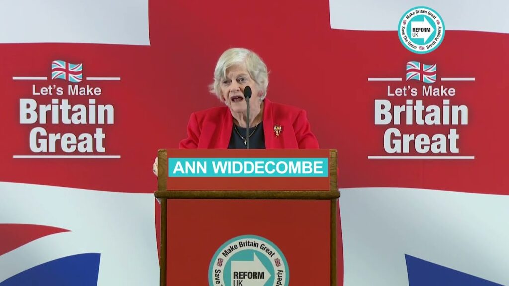 ANN WIDDECOMBE | Reform UK Conference | The Band Reforms