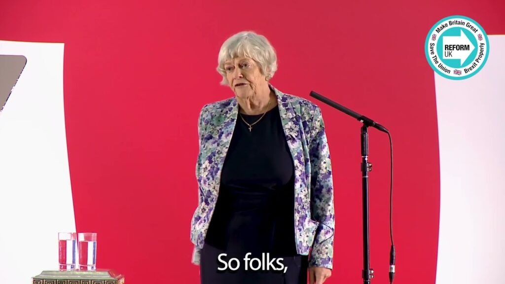 Reform UK Will Govern | Ann Widdecombe | Reform UK Spring Rally