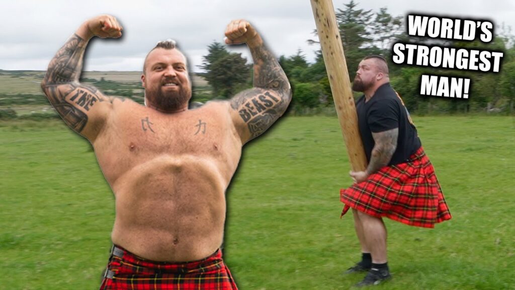 STRONGMAN TRIES HIGHLAND GAMES!!! – Scotland Day 4