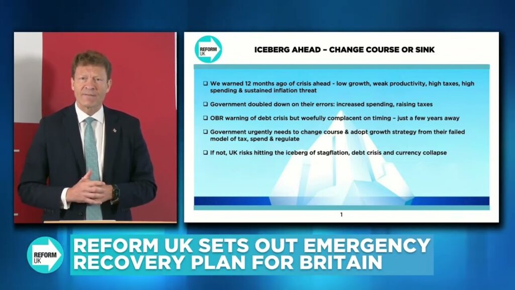 We MUST act now before it’s too late | Reform UK’s Emergency Recovery Plan