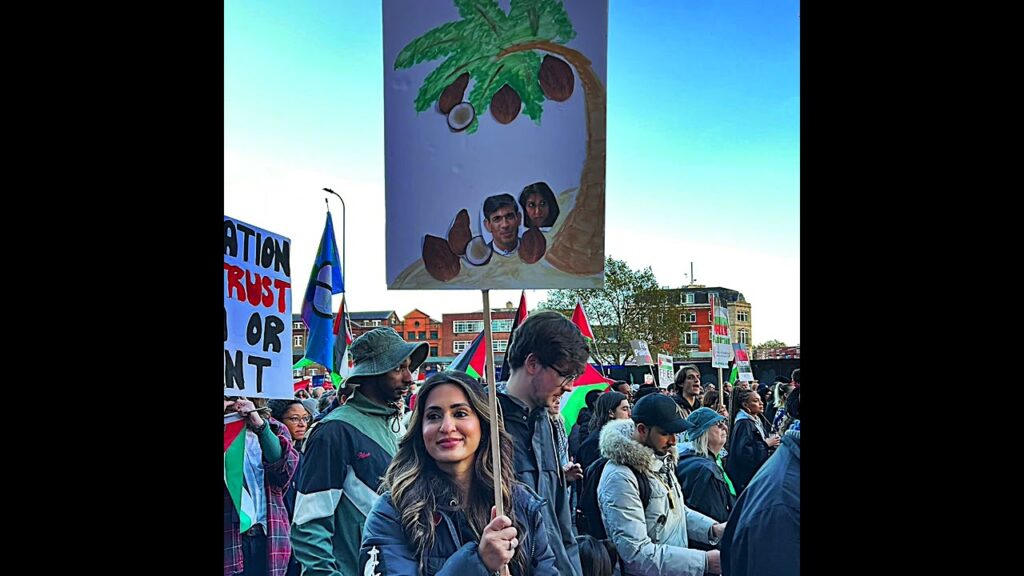 London’s streets have been taken over by anti-Semitic hate marches.