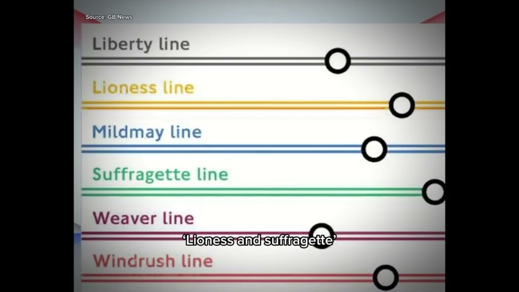 Belinda De Lucy criticizes Sadiq Khan’s absurd decision to rename London’s overground lines.