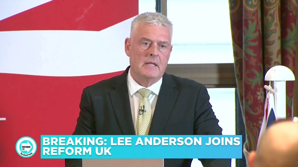 LEE ANDERSON JOINS REFORM UK | Monday 11th March 2024
