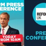 Reform UK is making an important announcement live from Dover, with Nigel Farage