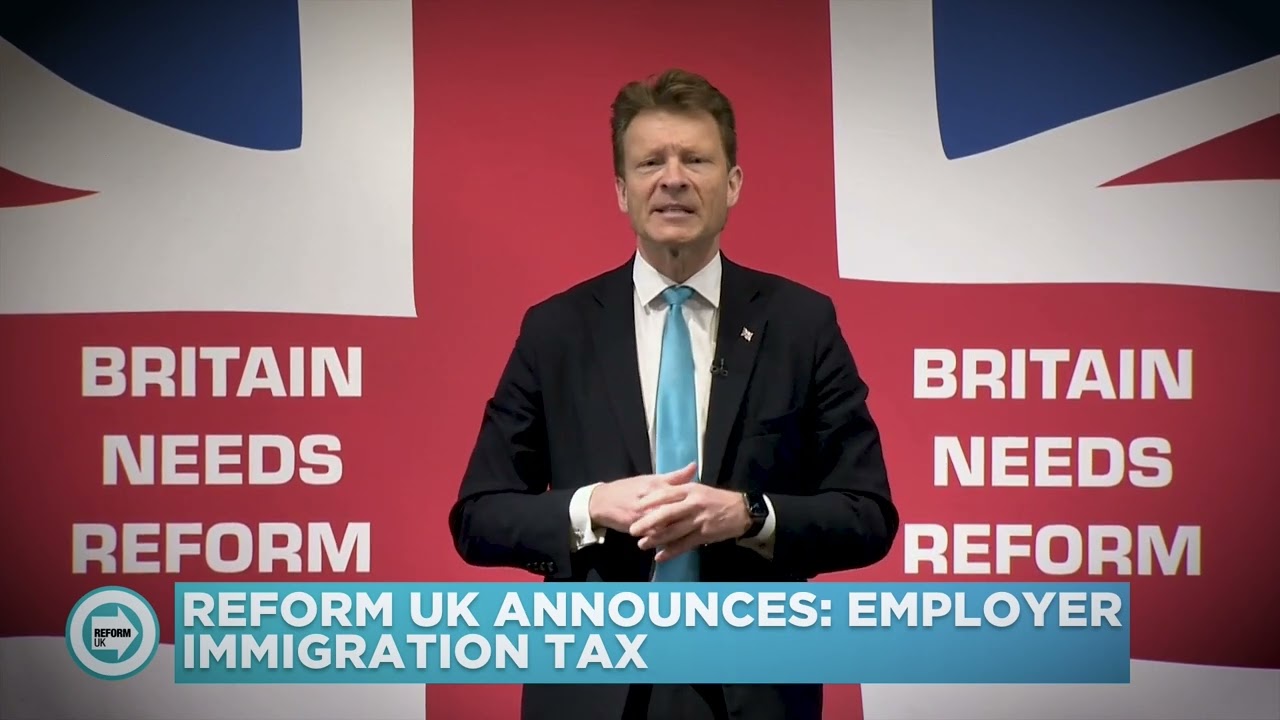 Reform UK’s leader, Richard Tice, explains the basic principles of the party’s Employer Immigration