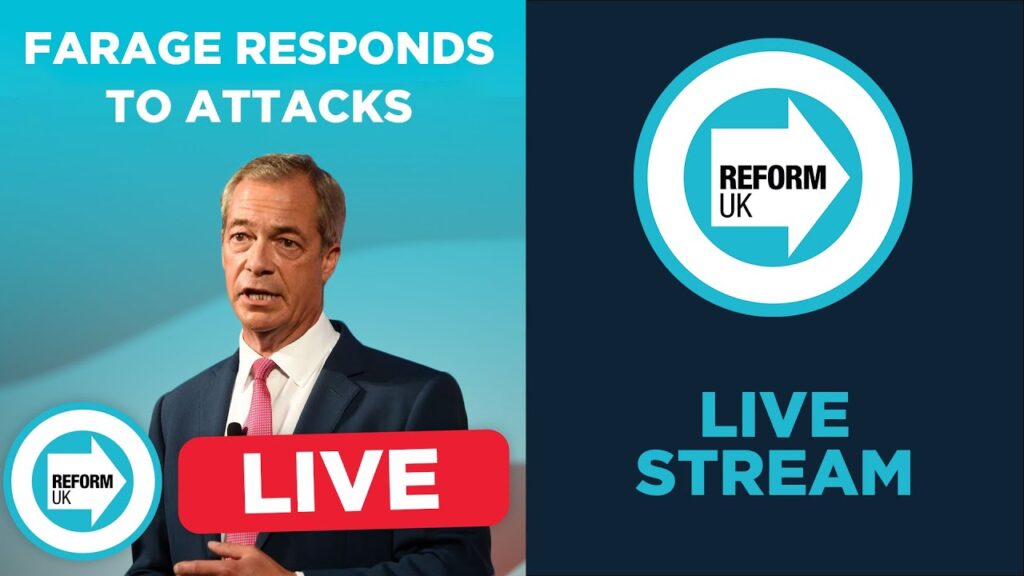 FARAGE RESPONDS TO VIOLENT CAMPAIGN ATTACKS