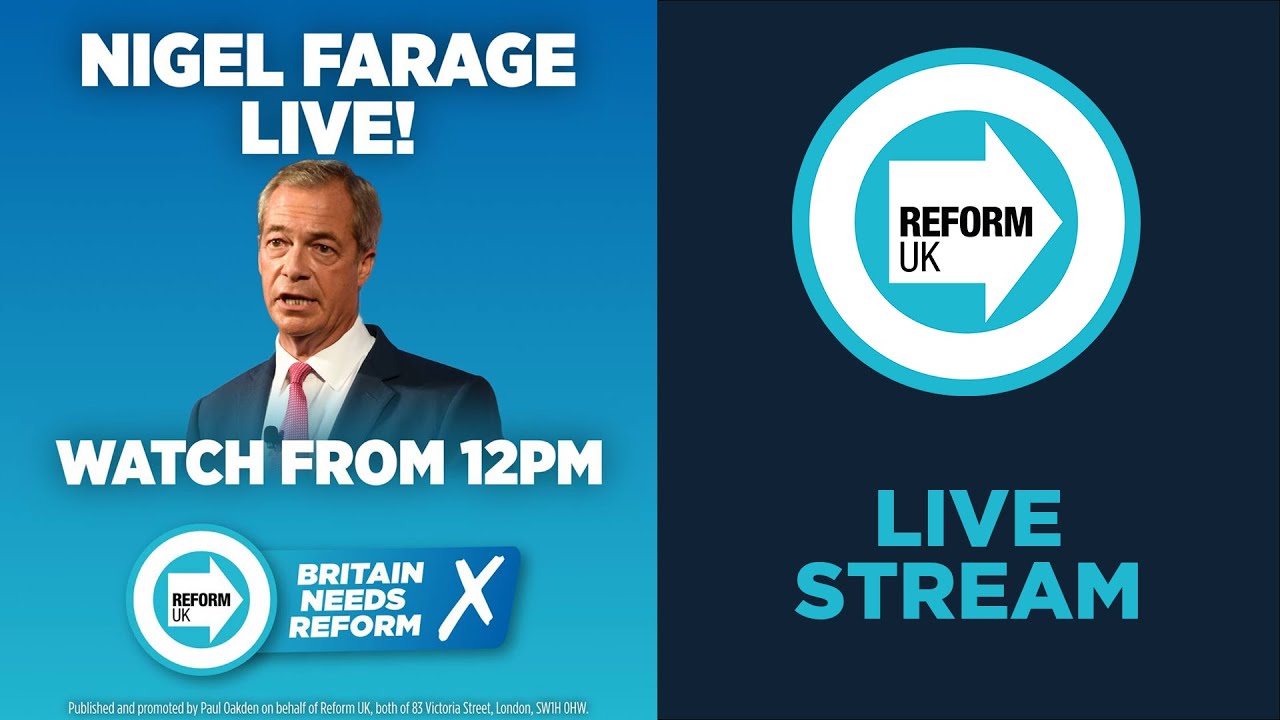 FARAGE GIVES MOST IMPORTANT SPEECH OF THE CAMPAIGN SO FAR