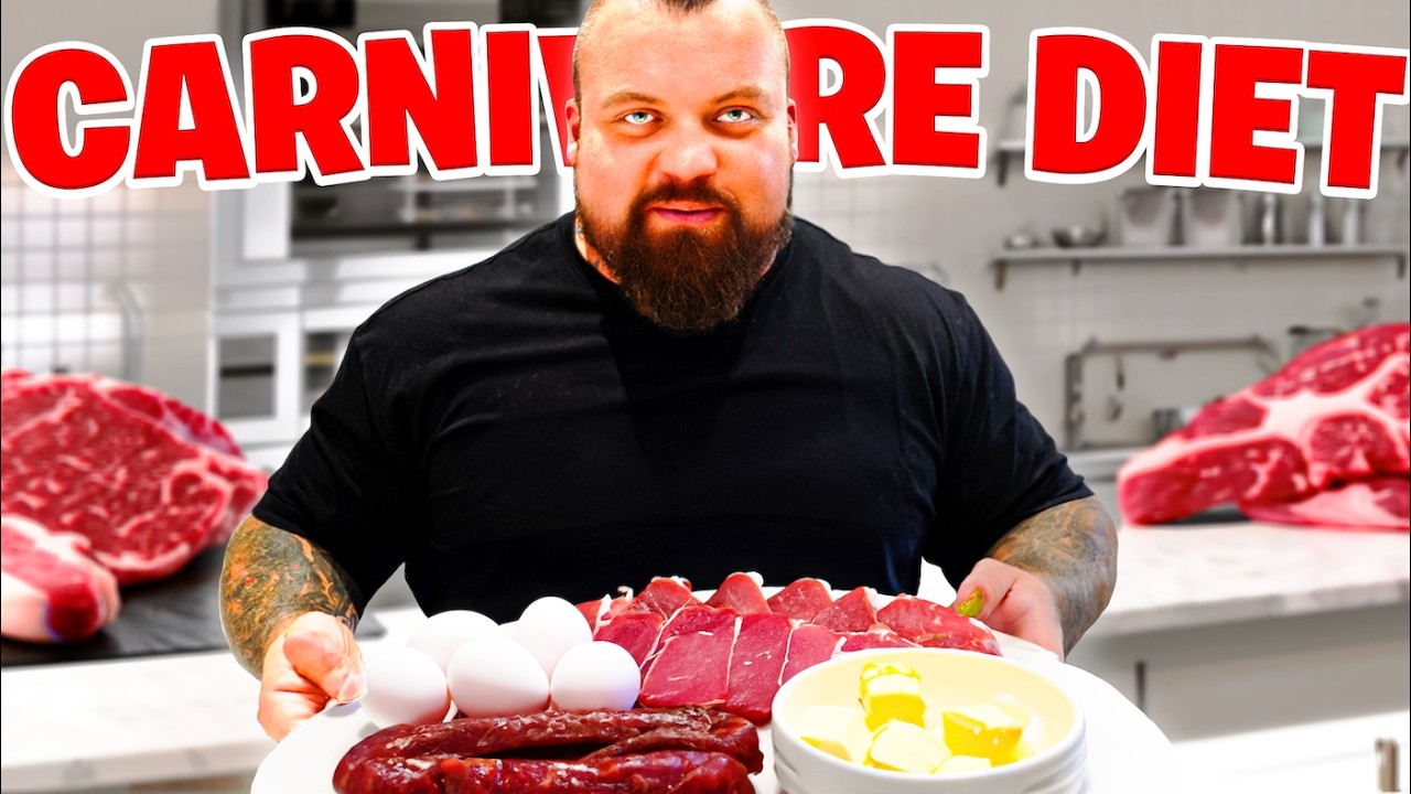 8000+ CALORIES | Carnivore Diet – Eddie Hall ‘Day In The Life’