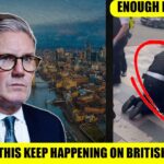 SHOCKING Footage Shows Knife Wielding Illegal Immigrant Detained On UK Streets!