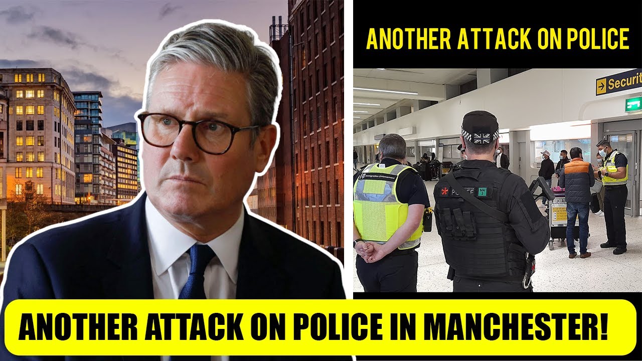 MASS Attack On Police Officers In Manchester Airport…. AGAIN!