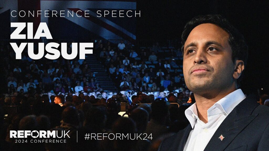 Zia Yusuf Full Speech | Reform UK 2024 National Conference