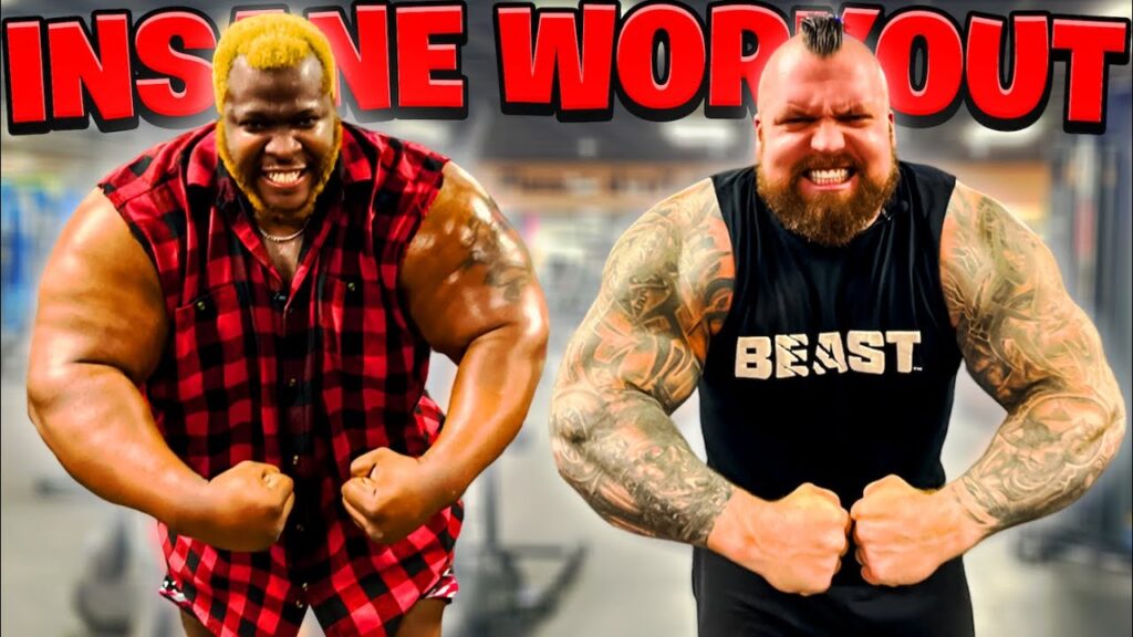 I TORE MY TRICEP | 100KG DUMBBELLS w/ Iron Biby