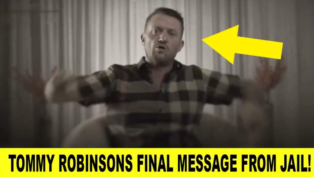 Tommy Robinson Sends FINAL Message From Jail Ahead Of Rally TODAY!
