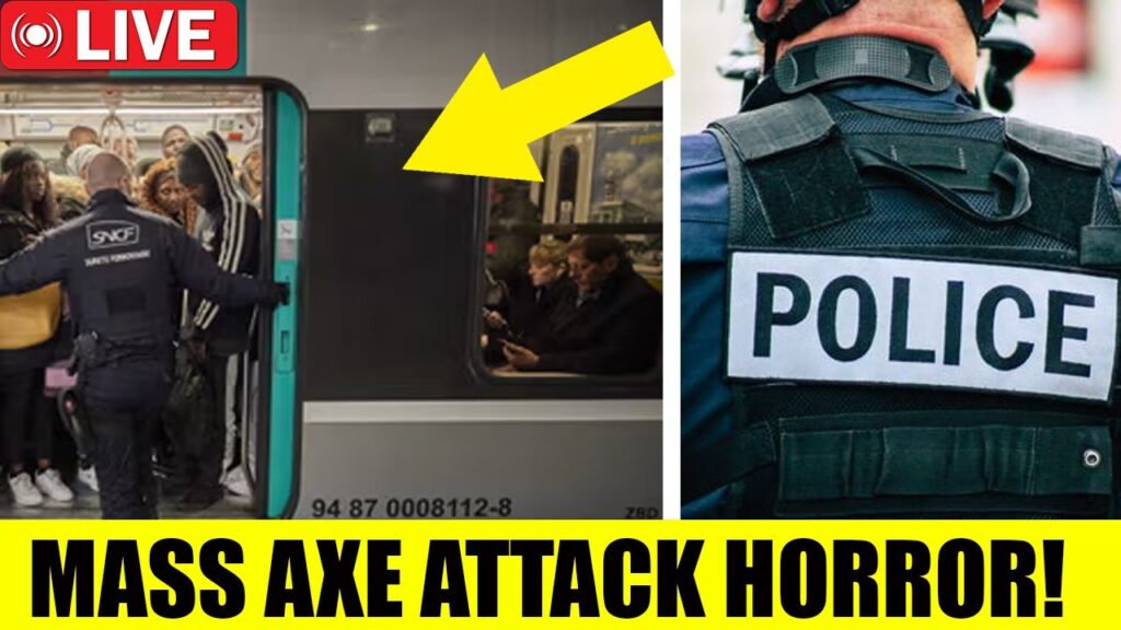 🚨 MASS Axe Attack TERRORIZES Train Commuters In France!