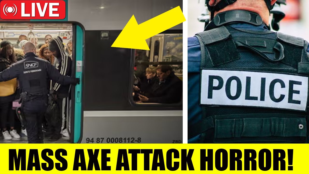 🚨 MASS Axe Attack TERRORIZES Train Commuters In France!
