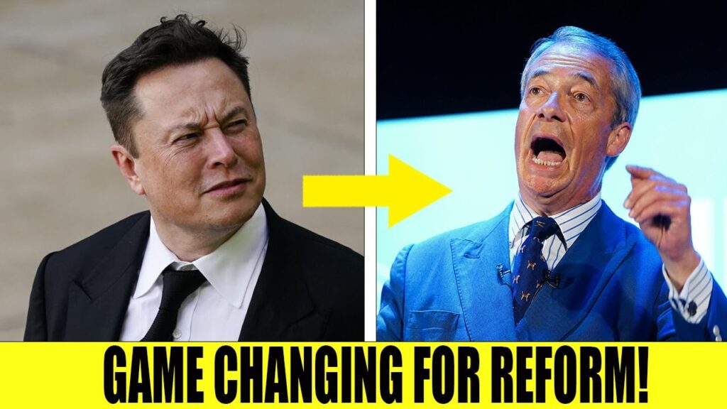 Elon Musk To Donate $100m To Reform And Nigel Farage In Attempt To Become Next Prime Minister!