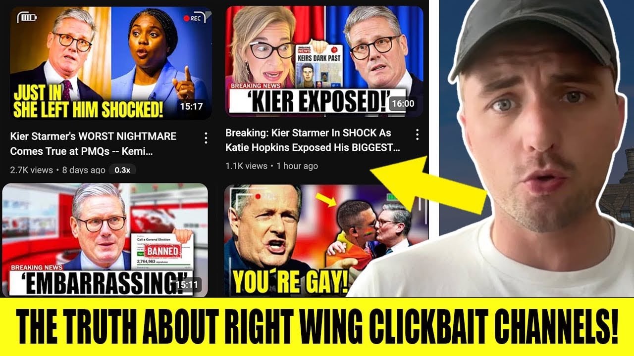The REAL Reason Why There Is 100’s Of Clickbait ‘British Right Wing’ AI Channels!