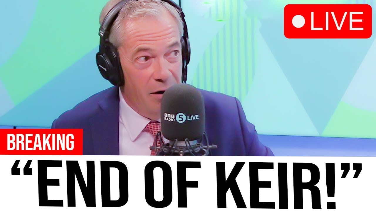 Nigel Farage Drops BOMBSHELL On Keir Starmer On LIVE TV! Watch what he says!