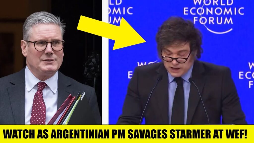 🚨WATCH As Argentinian PM Savages Starmer’s Government At WEF!