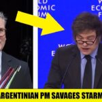 🚨WATCH As Argentinian PM Savages Starmer’s Government At WEF!