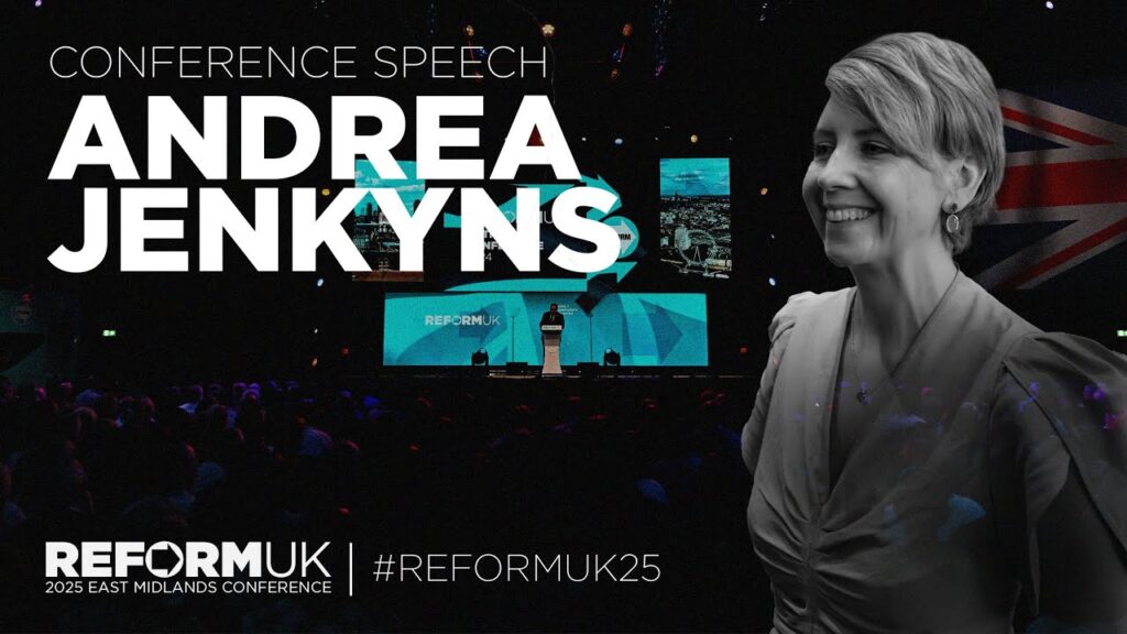 Andrea Jenkyns Speech at Reform UK East Midlands Conference