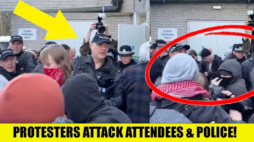 Violence ERUPTS at Reform UK Conference As Protesters ATTACK Police & Attendees!