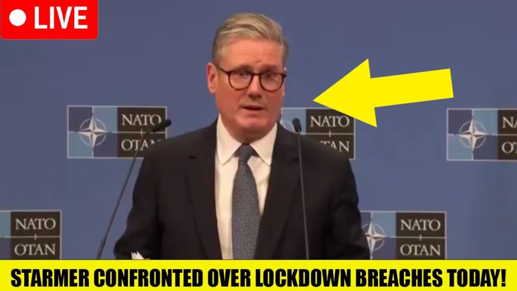 🚨RATTLED Keir Starmer CONFRONTED Over Lockdown Breaches In Live Speech Today!