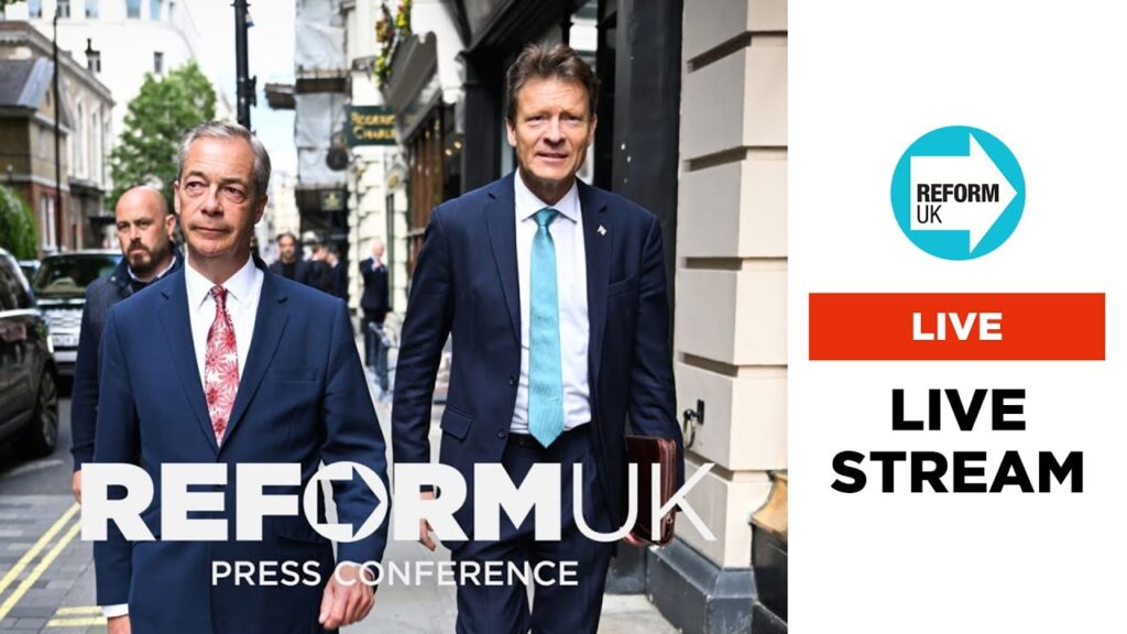 Live: Press Conference – Reform UK puts the renewables industry on notice