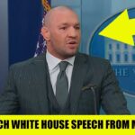 Conor McGregor EXPOSES Irish Government Over Illegal Immigration In EXPLOSIVE White House Speech!