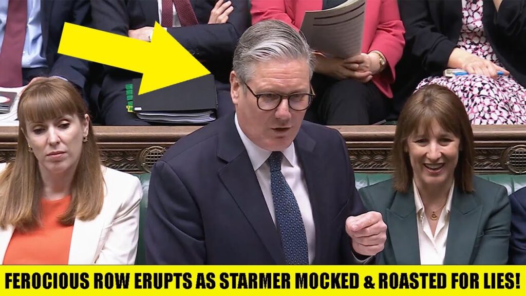 FEROCIOUS Row Erupts As Starmer MOCKED & ROASTED For Lies At PMQ’s TODAY!