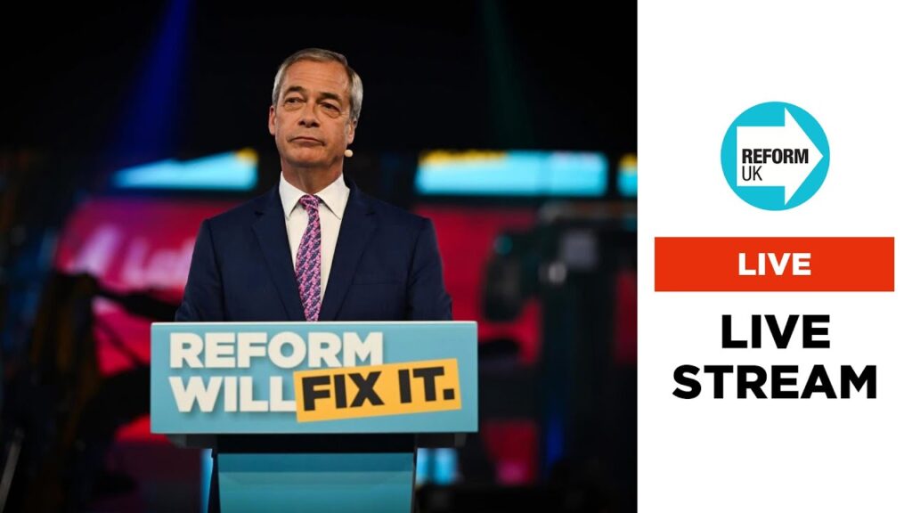 Nigel Farage is speaking LIVE from Staffordshire ahead of polling day tomorrow.