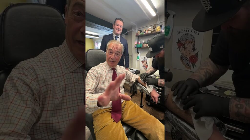 What has Nigel been up to this morning?