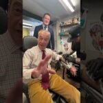 What has Nigel been up to this morning?